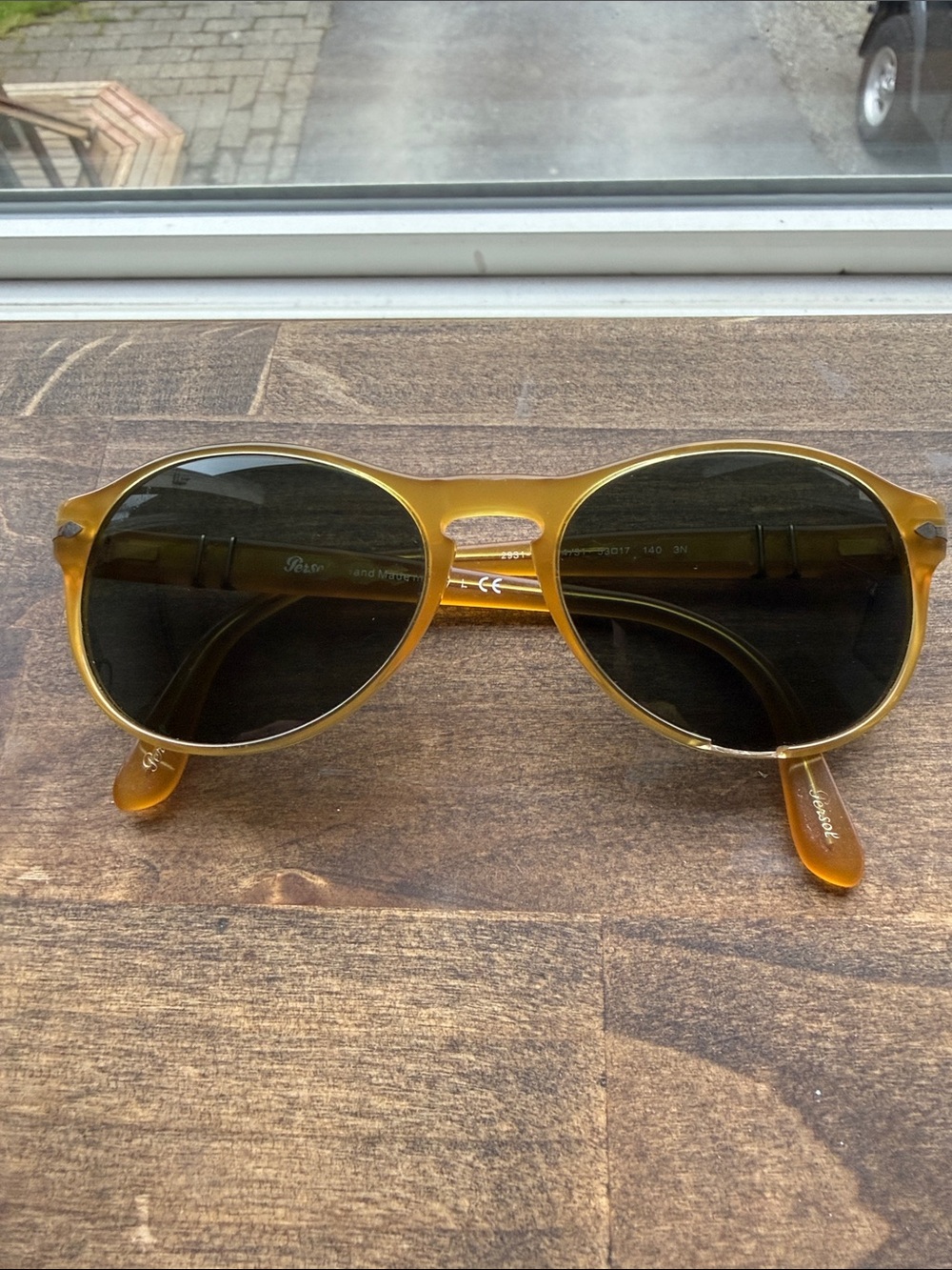 Persol Honey Sunglasses